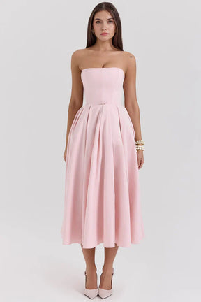 Celeste Bustier Midi Dress