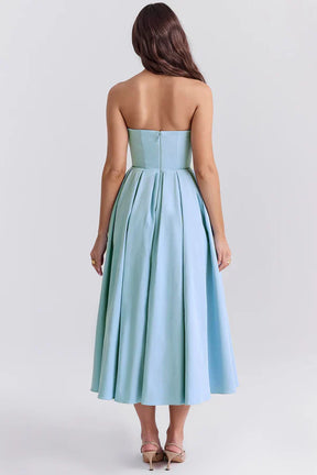Celeste Bustier Midi Dress