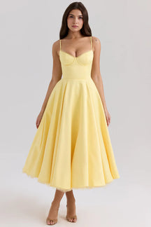 Cloe Double Layer Midi Dress