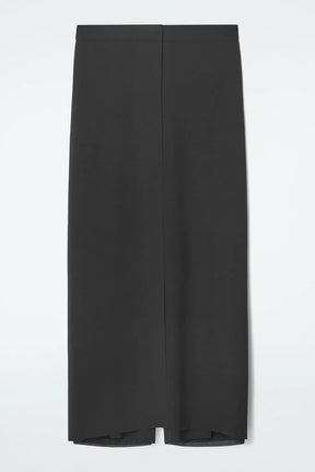 Regular Wrap Front Straight Leg Trousers