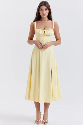 Sculpting Bustier Dress – Cinched Waist, Flattering Fit