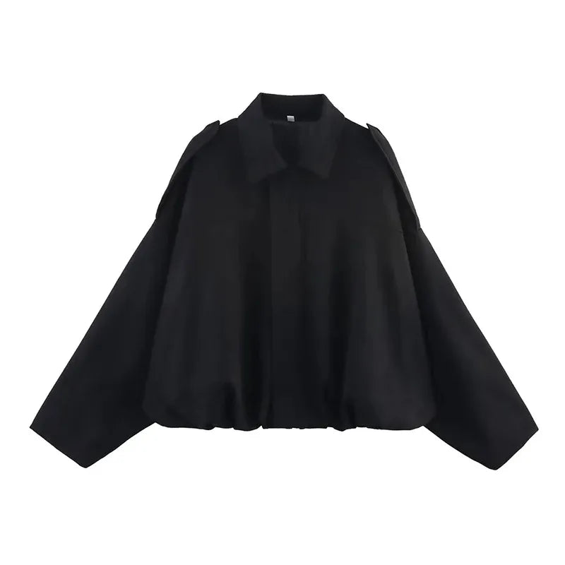 Vintage Suede Bomber Jacket Olivia