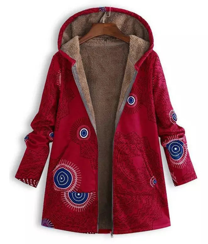 Fleece Lined Hooded Parka
