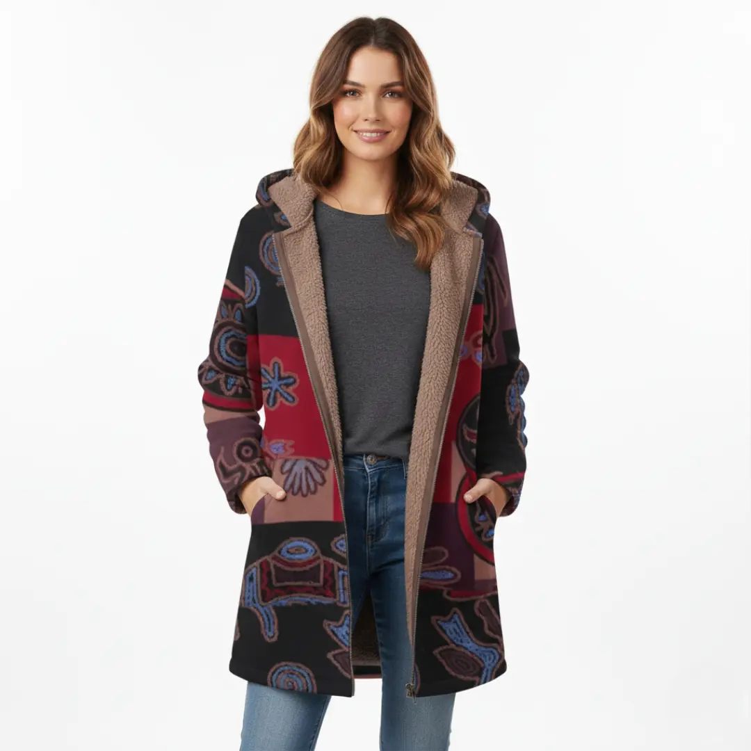 Fleece Lined Hooded Parka