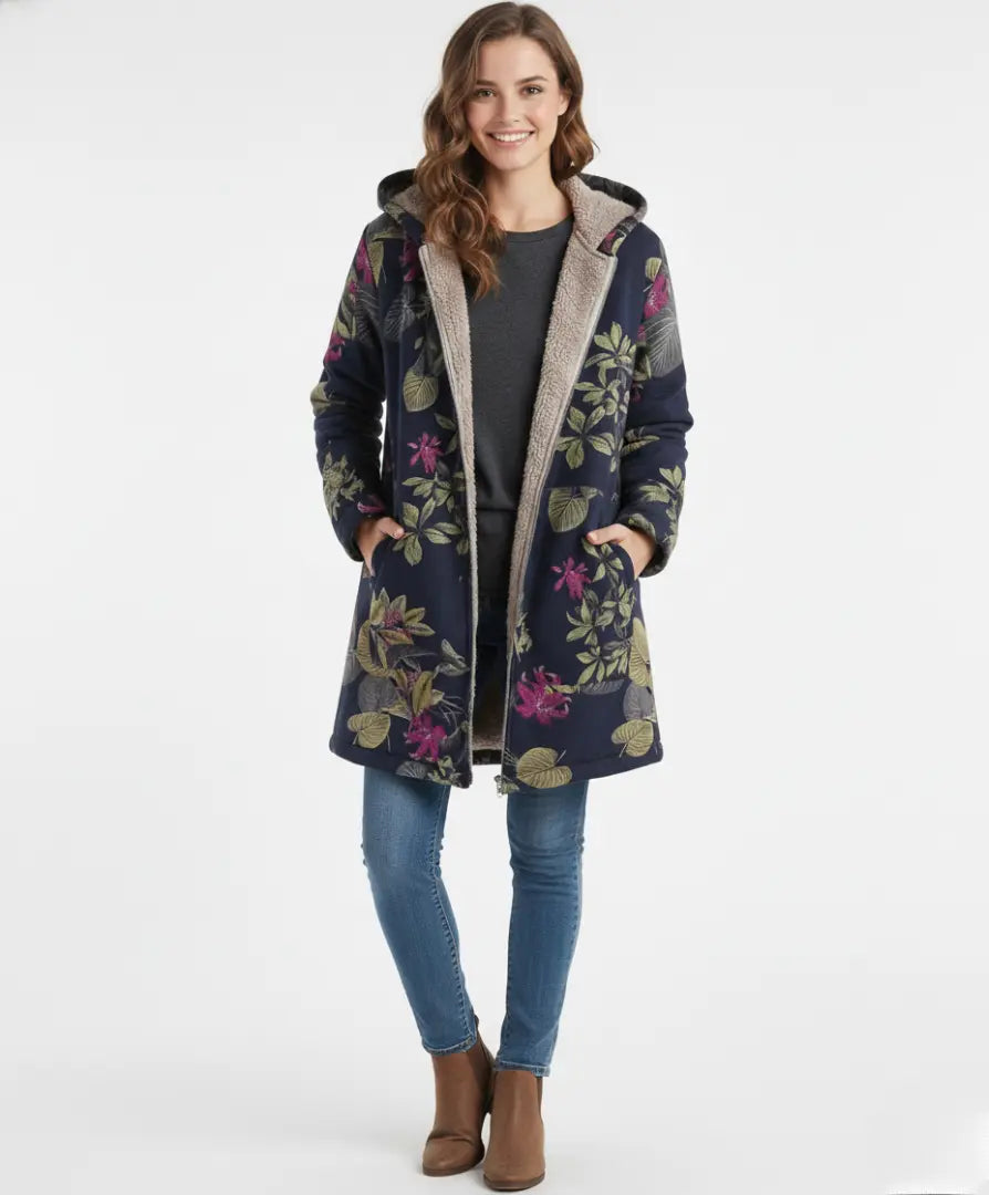 Fleece Lined Hooded Parka