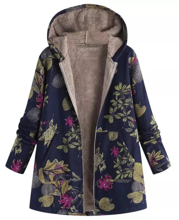 Fleece Lined Hooded Parka