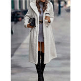 Maxi Hooded Teddy Coat