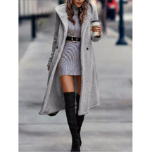 Maxi Hooded Teddy Coat
