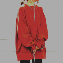 Oversized Longline Sweatshirt