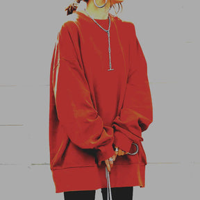 Oversized Longline Sweatshirt