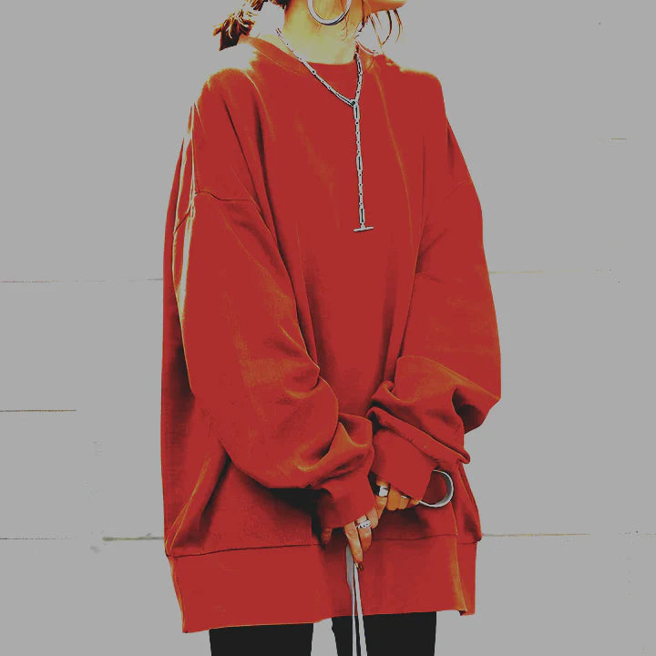 Oversized Longline Sweatshirt