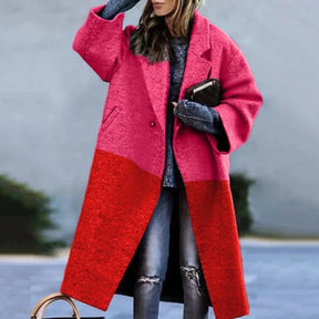 Oversized Wool-Blend Coat