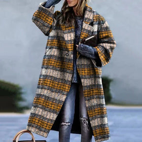 Oversized Wool-Blend Coat
