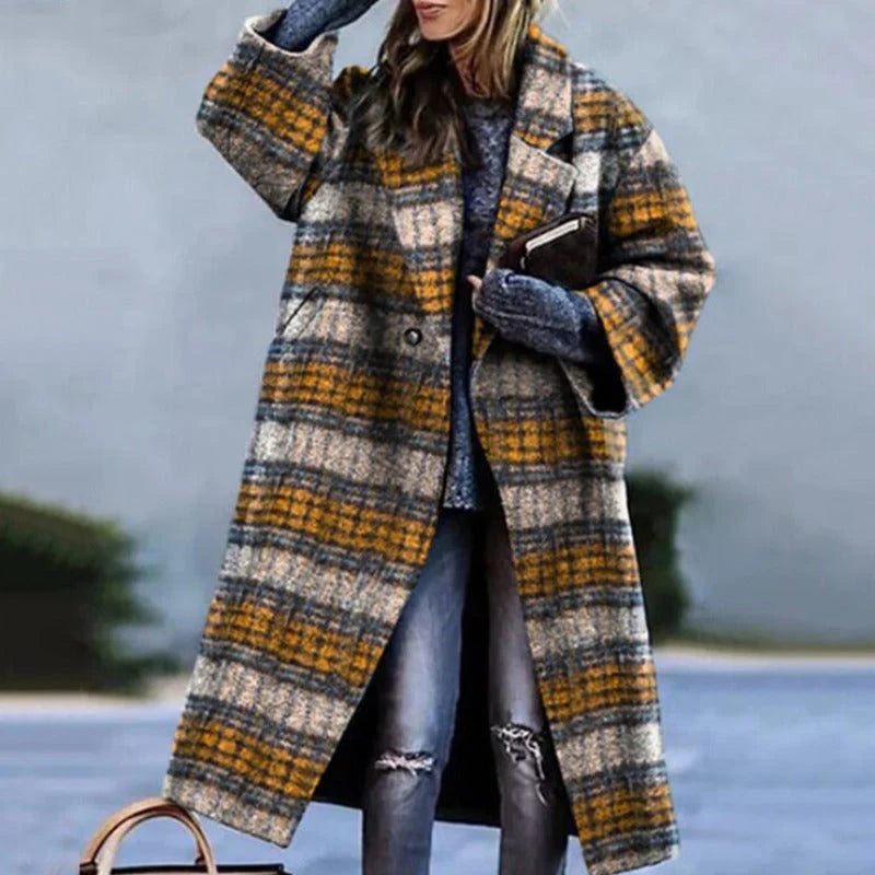 Oversized Wool-Blend Coat