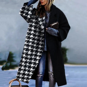 Oversized Wool-Blend Coat