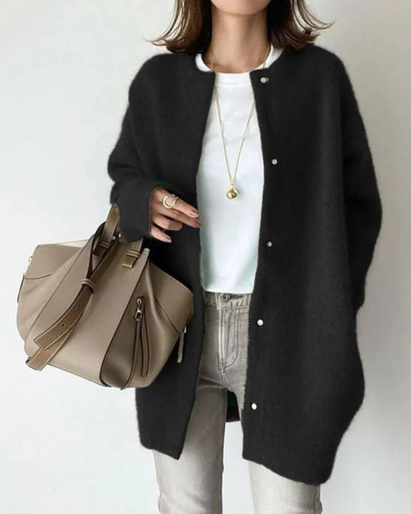 Soft Knit Longline Cardigan
